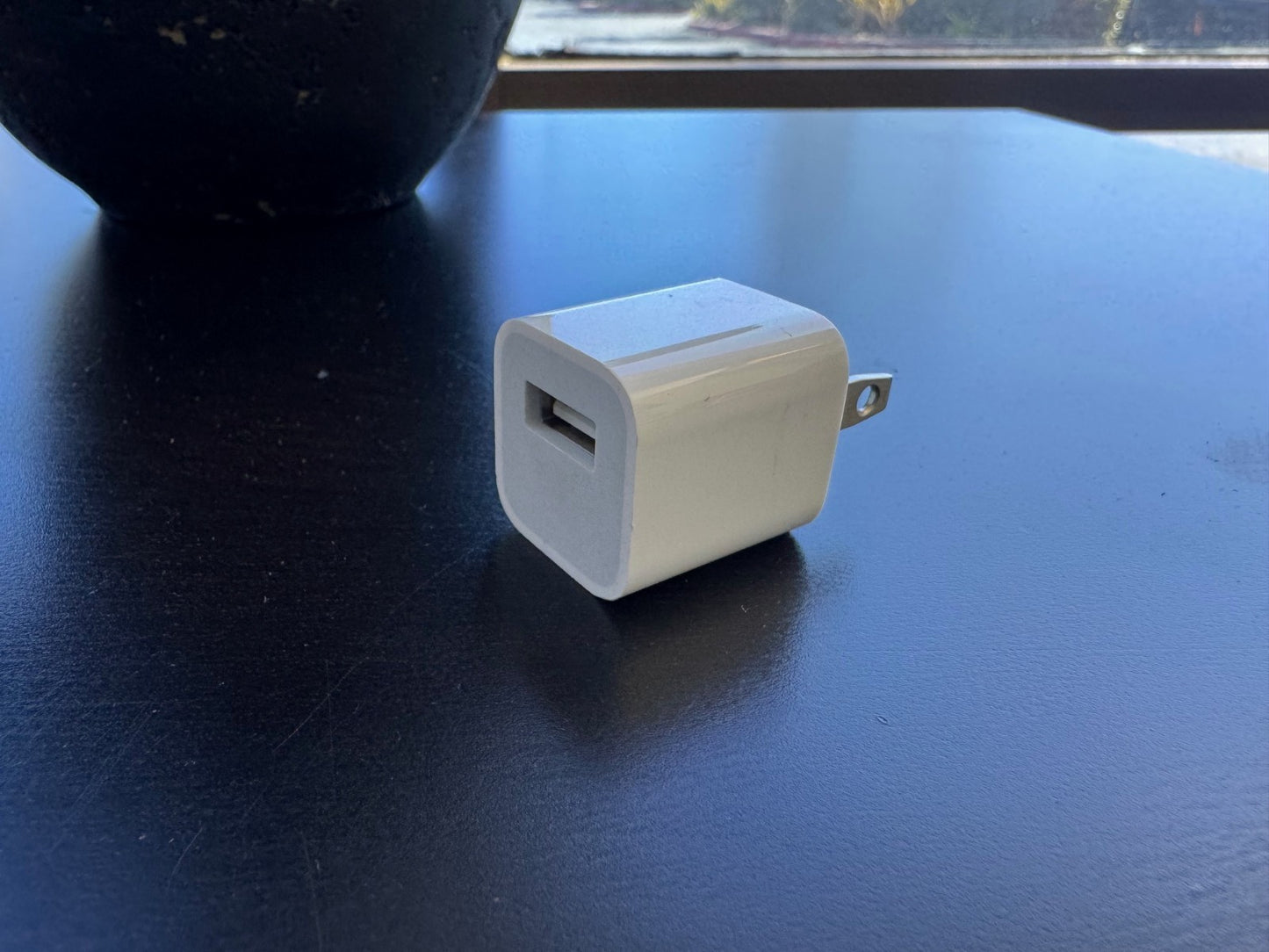 Genuine Apple 5W Travel Power Adapter USB A Cube Charger iPhone iPad A1385 OEM