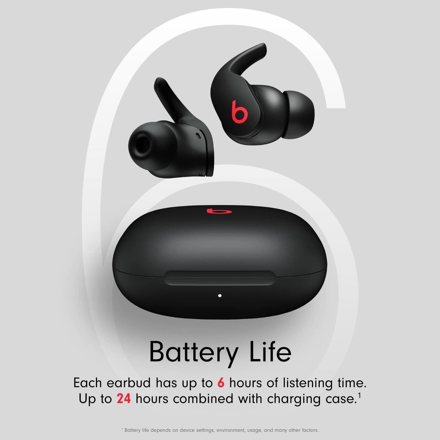 Beats Fit Pro Wireless Earbuds – Noise Cancelling, H1 Chip, Black, iOS/Android