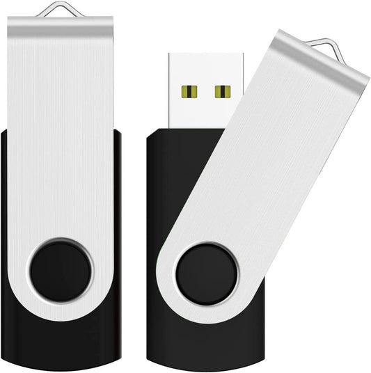 JUANWE 128 GB USB Flash Drive  Thumb Drive Fold Storage Memory Stick Pack of 2