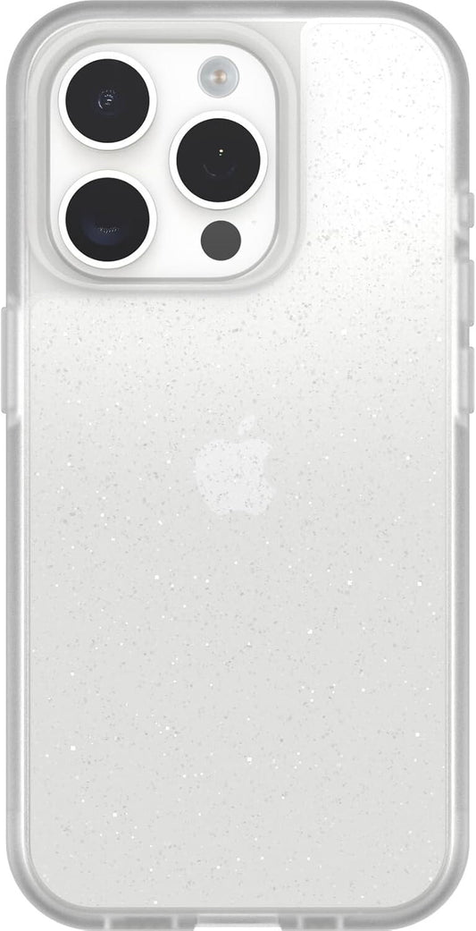 STARDUST OtterBox iPhone 15 Pro Only Prefix Series ClearGlitter
