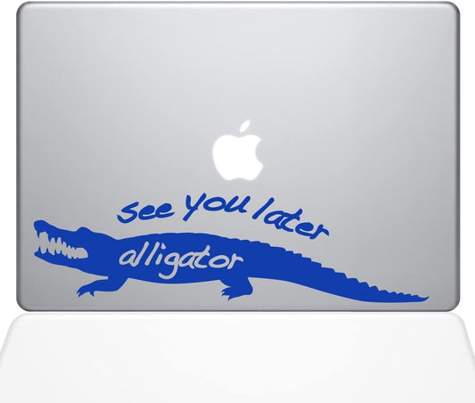 Decal Guru See You Later Alligator MacBook Decal Vinyl Sticker 12 MacBook