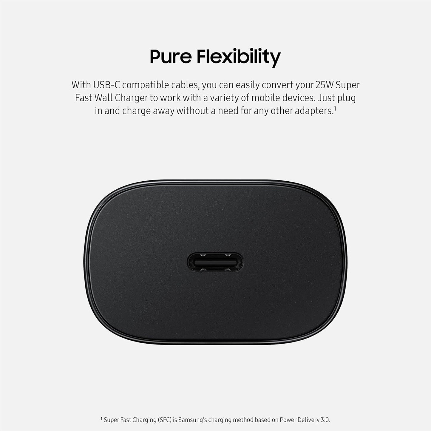 Samsung 25W USB Wall Charger C Fast Charging Galaxy Phones