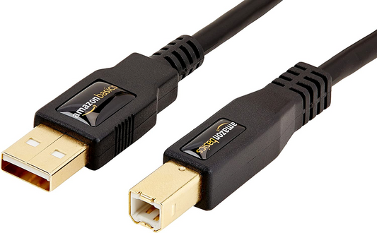 PC045 USB AmazonBasics 16ft 20 Male to Male Cable