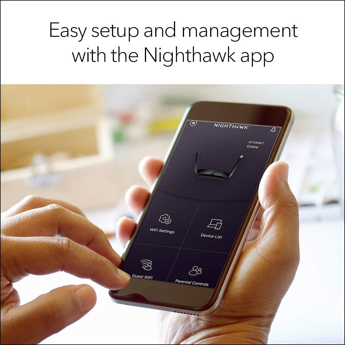 NETGEAR RAX120 Nighthawk WiFi 6 Router Stream DualBand