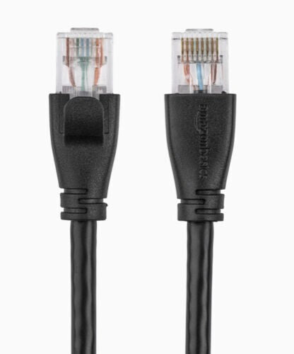 RJ45 Amazon Basics Cat6 Ethernet Patch Internet Cable 5 Feet