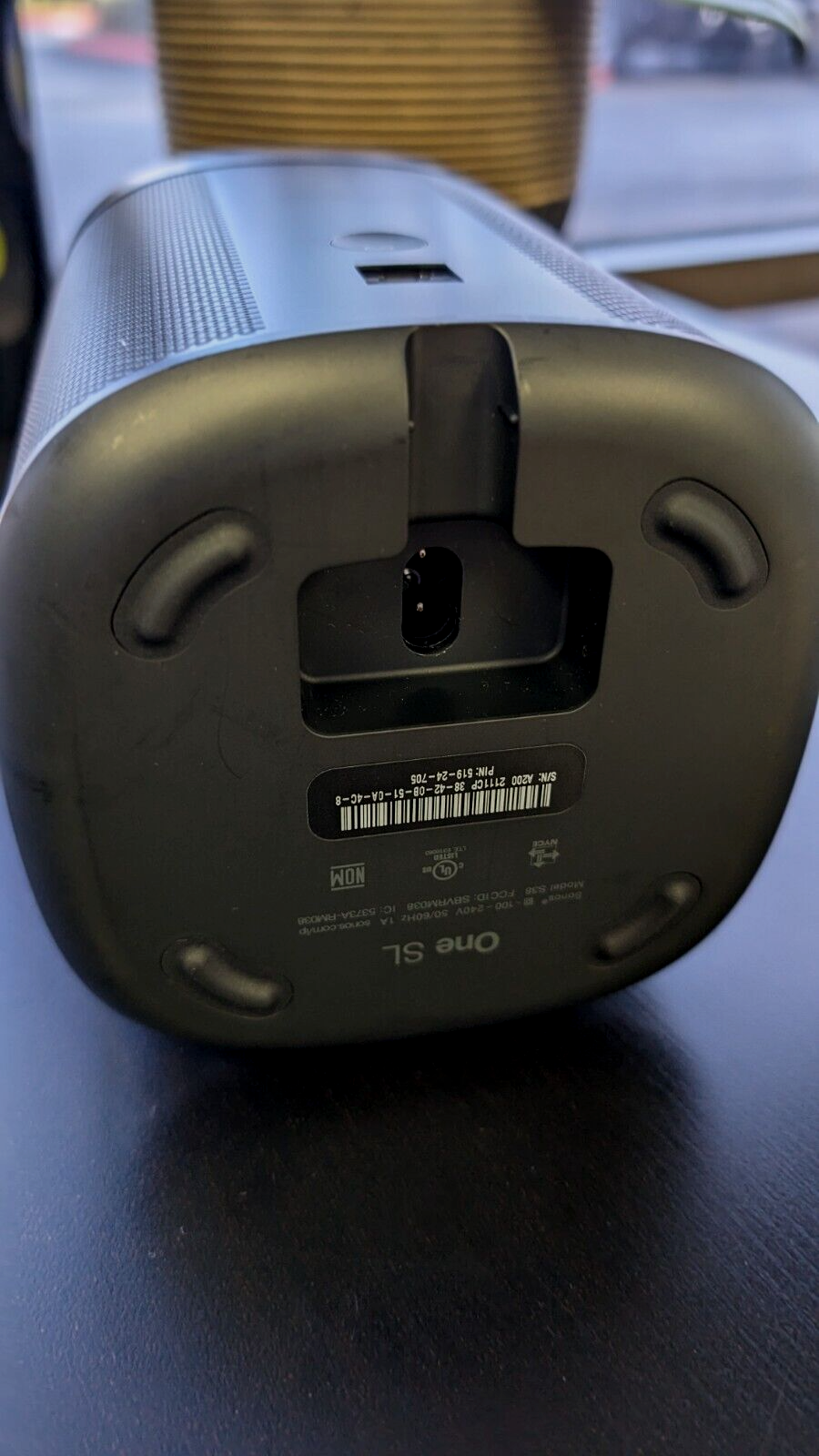 Sonos One SL. The Powerful Microphone-Free Speaker for Music (Black) S22