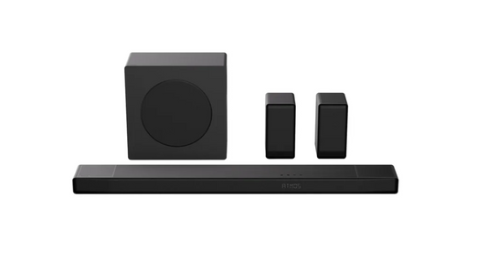 Hisense AX700 5.1.4 CH Dolby Atmos Soundbar with Wireless Subwoofer