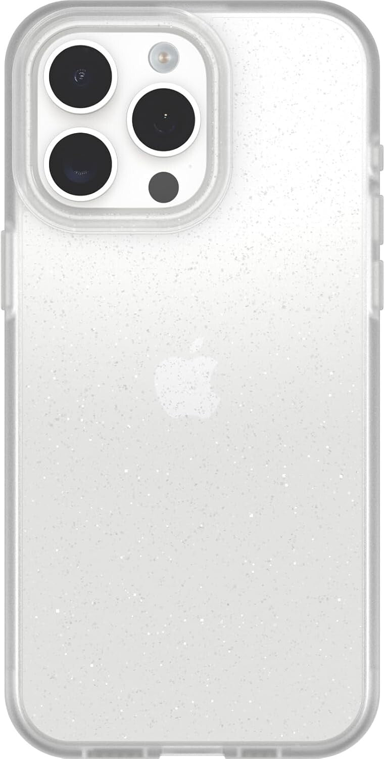 MAX OtterBox iPhone 15 Pro Only Prefix Series Stardust ClearGlitter