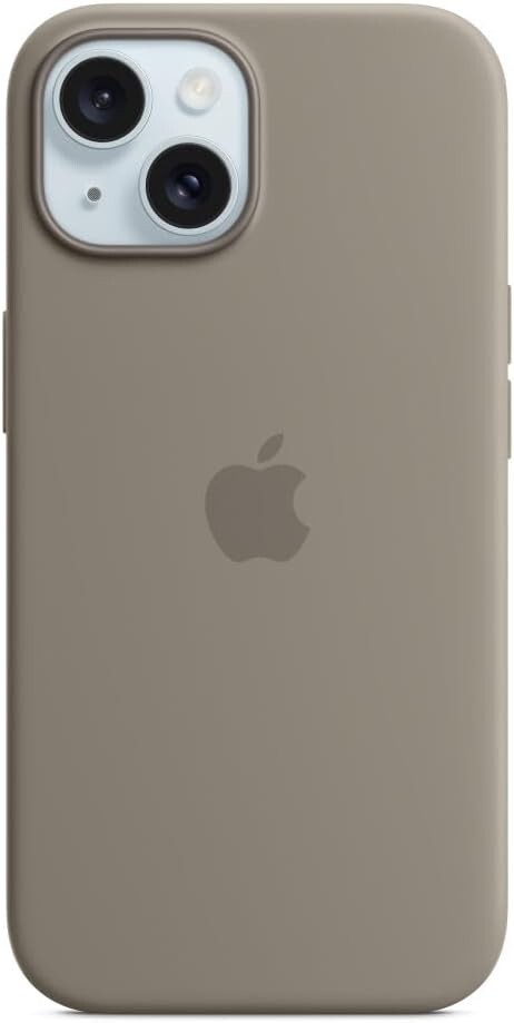 Apple iPhone 15 Silicone MagSafe Clay