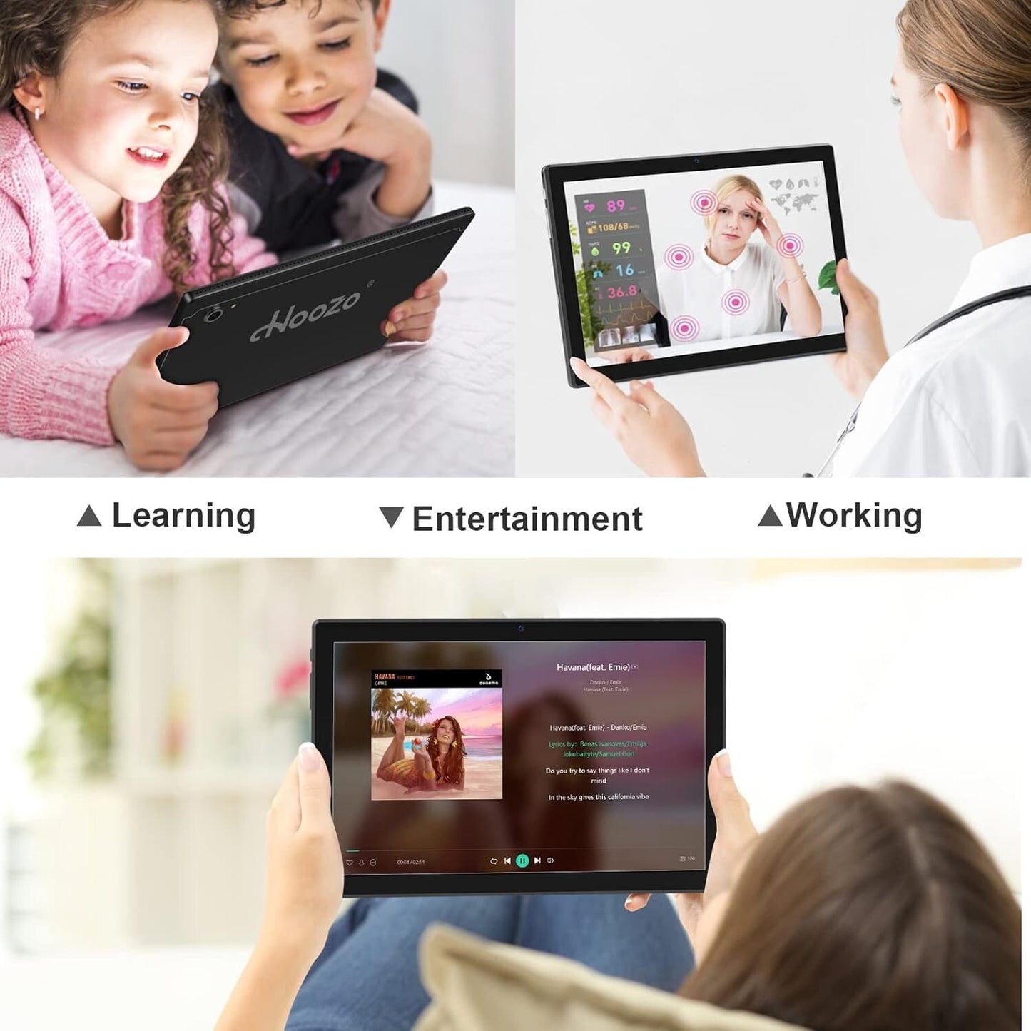 2023 3GB Tablet 10 Inch 5G WiFi OctaCore Android 100 Rear Camera