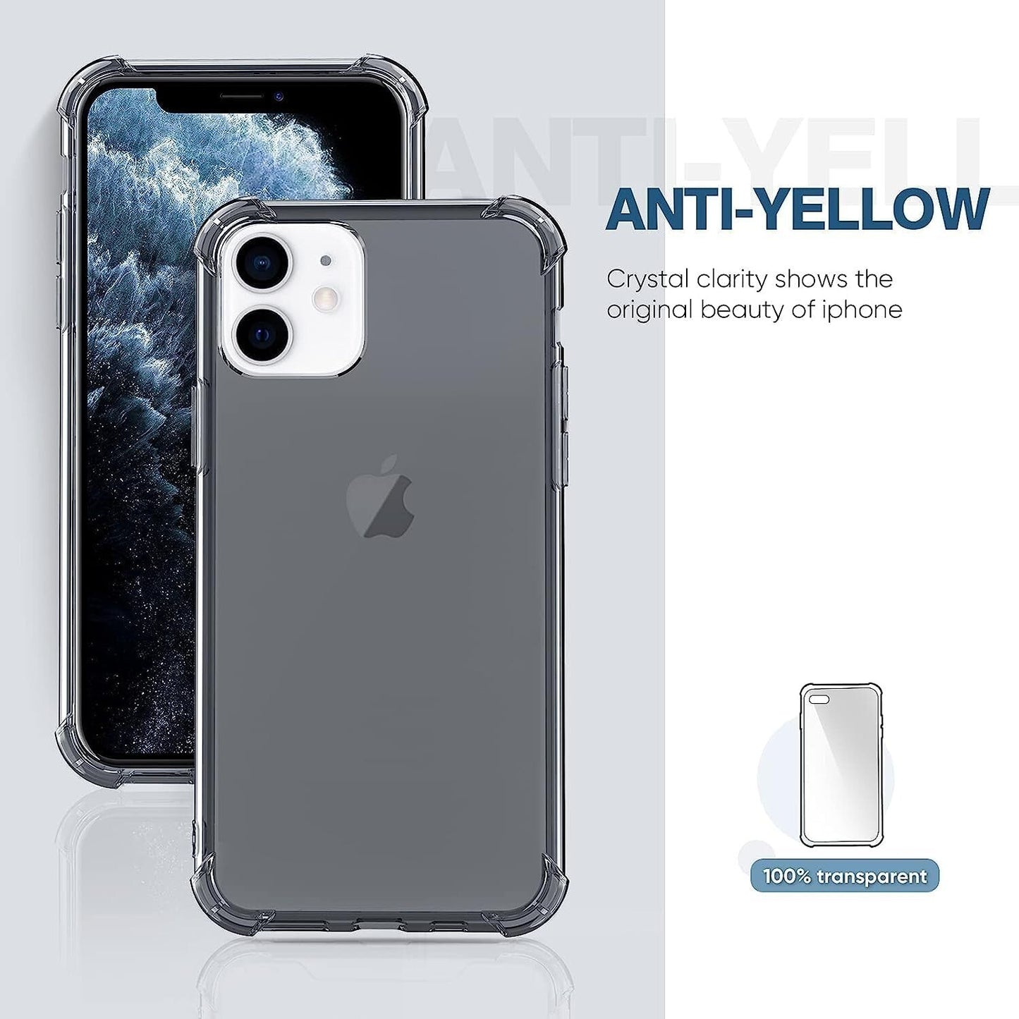 ORIbox iPhone 11 Pro Max Black w 4 Corners Shockproof Protection