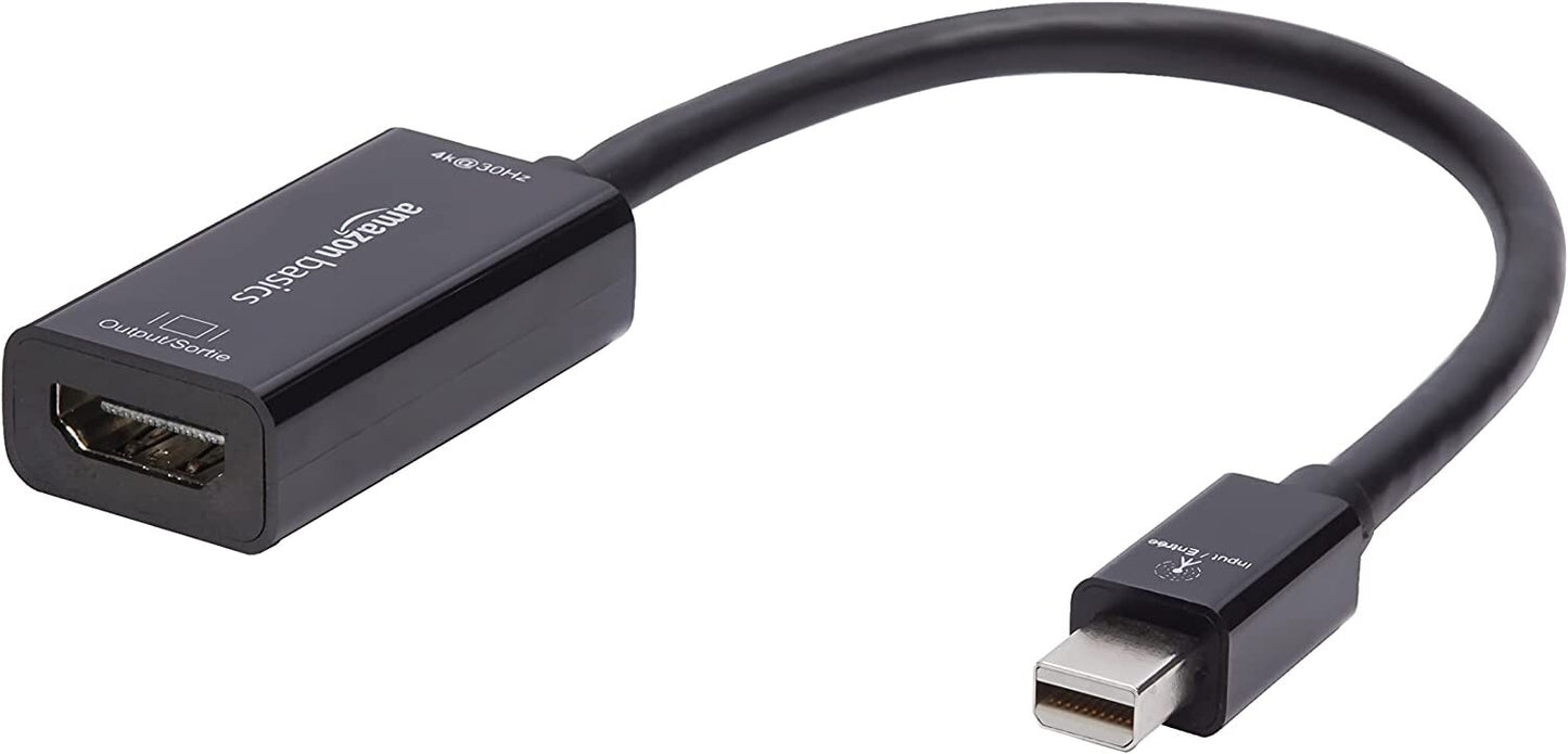 HDMI Amazon Basics Mini DisplayPort to Adapter 4k60Hz