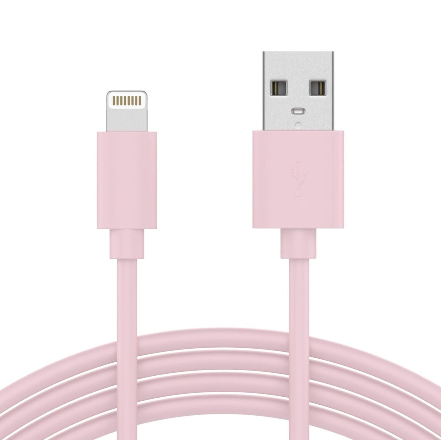 TALK WORKS Charger Cable Compatible wiPhone 13ProPro Max Pink