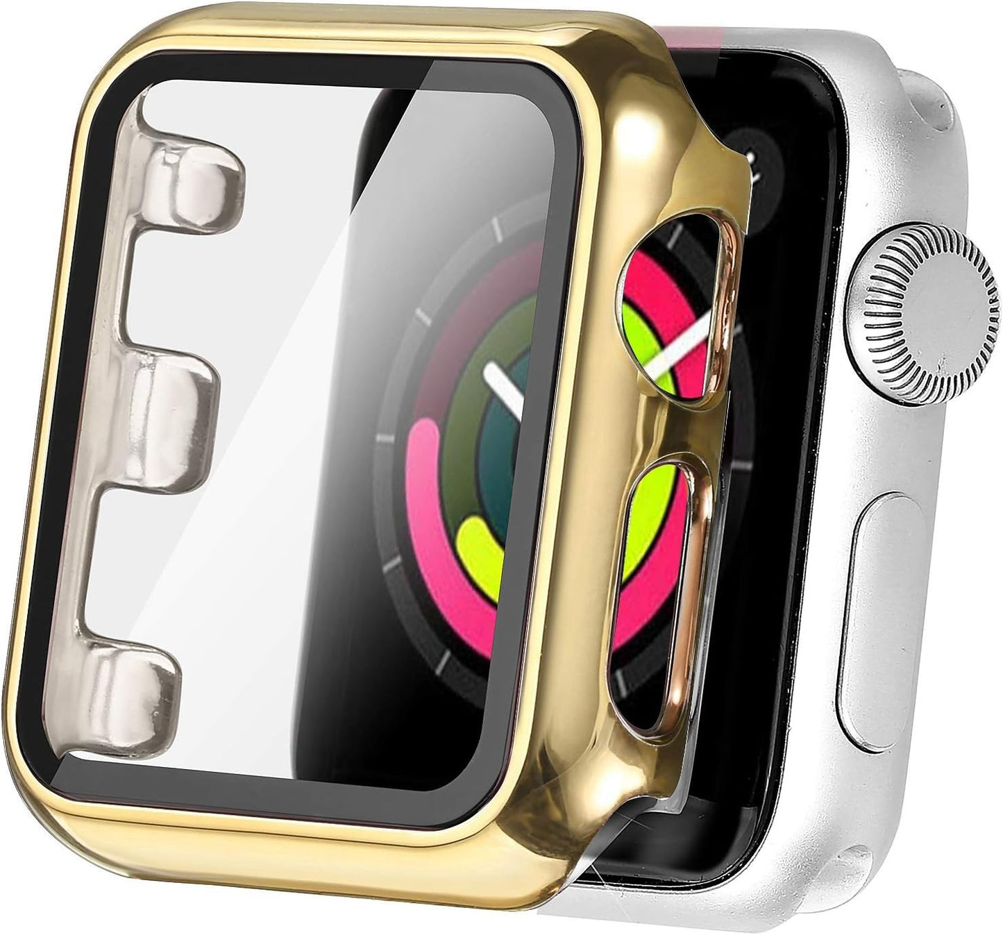Secbolt 40mm Case w/ Screen Protector for Apple Watch Series 4/5 Gold