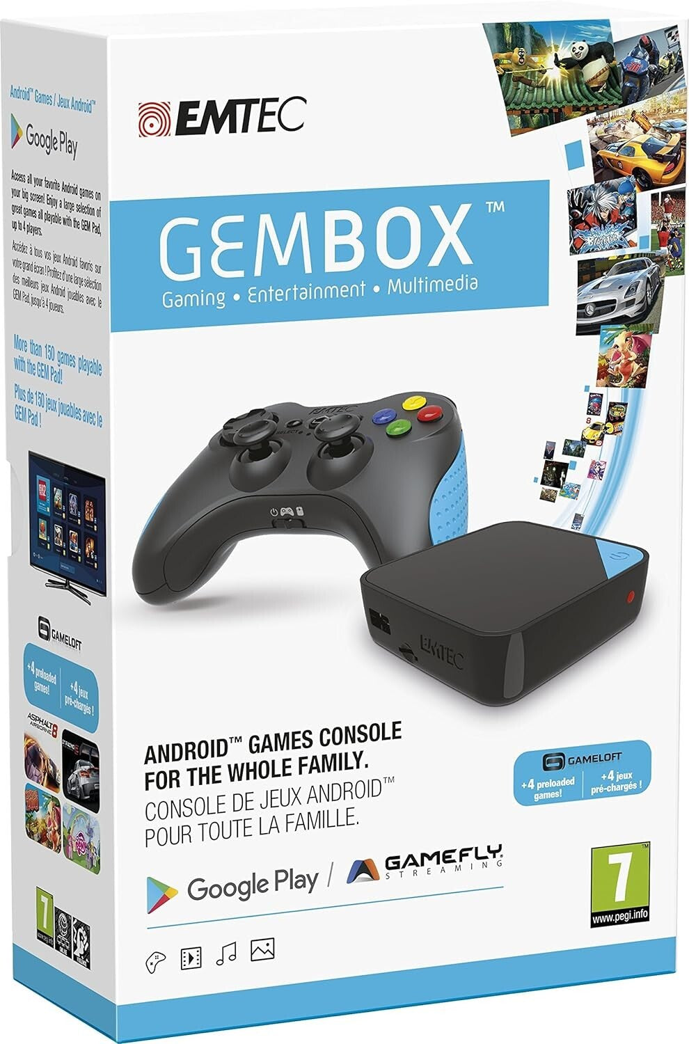 ECLTVF500 Emtec GamingEntertainmentMultimedi Android Android