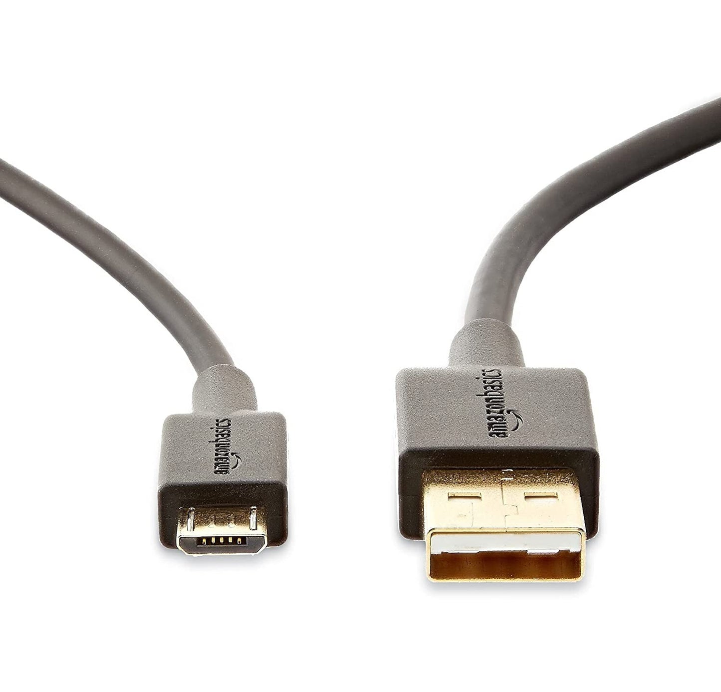 USB Amazon Basics 20 AMale to Micro B Cable 6 feet Black Printer