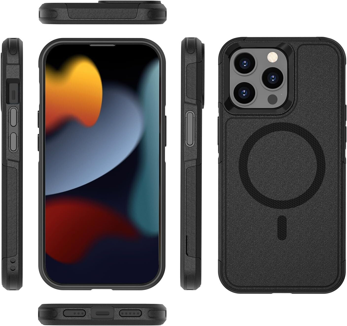 Armor Series Hard Shell Apple iPhone 15 Pro Max Black