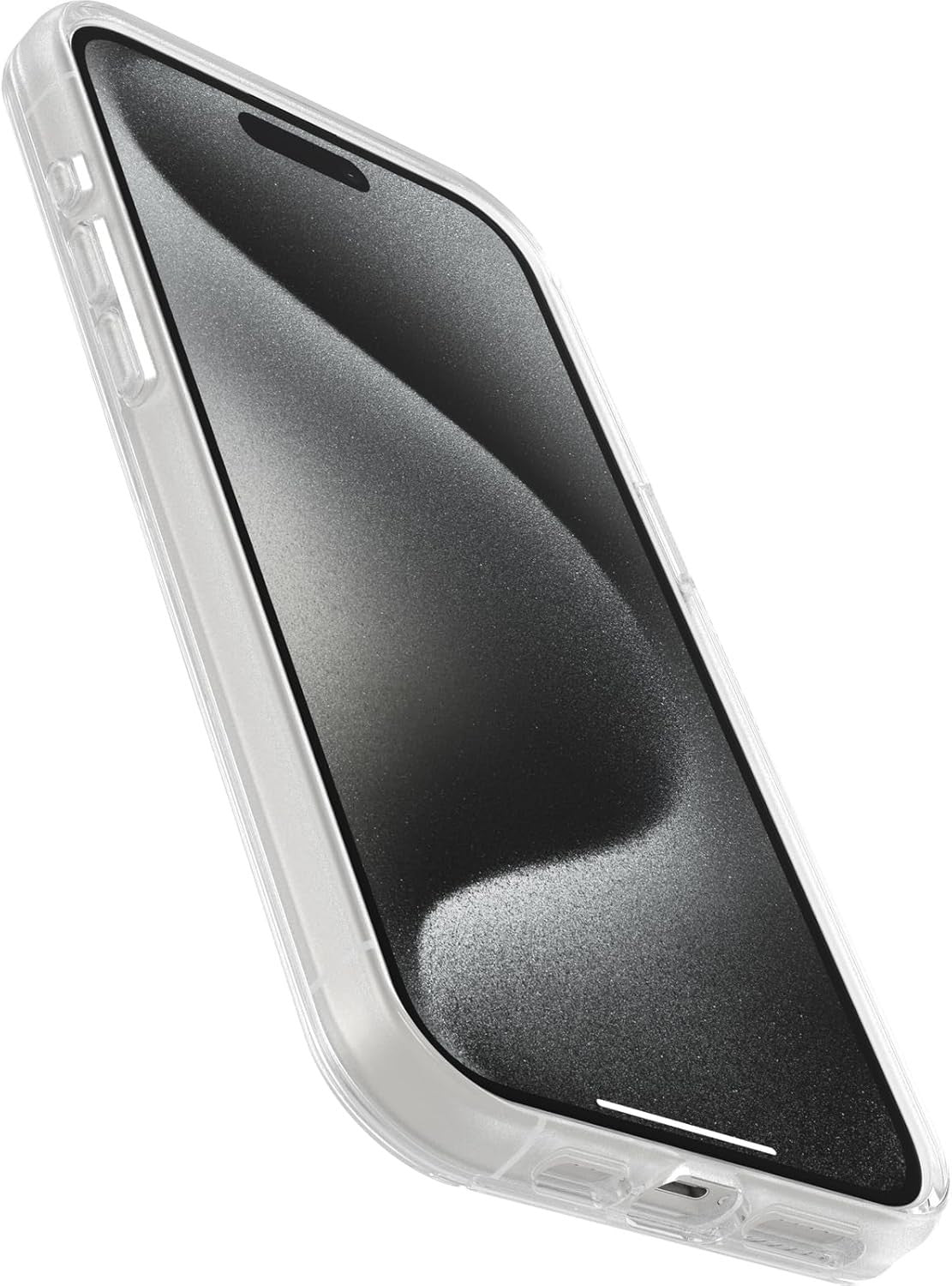 iPhone 15 Pro Max Symmetry Clear Case – Slim, Wireless Charging, Raised Edges