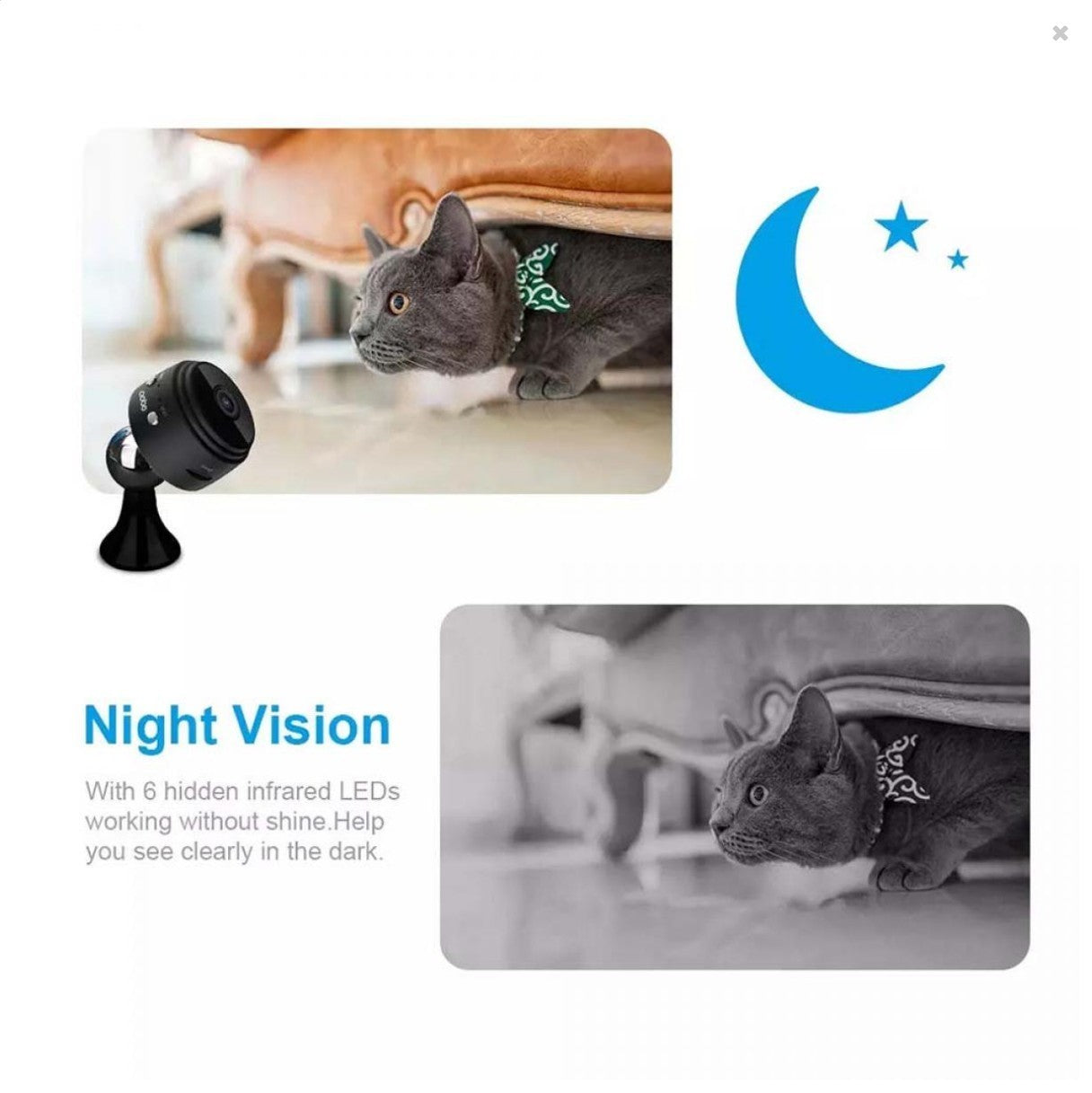 1080P Mini WiFi Wireless Home Small Camera A9 HD Indoor Outdoor