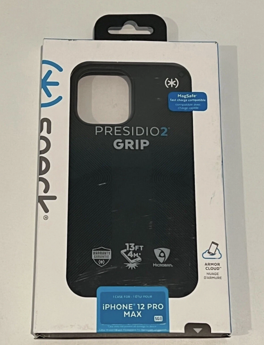 Speck Products Presidio2 Grip iPhone 12 Pro Max Black