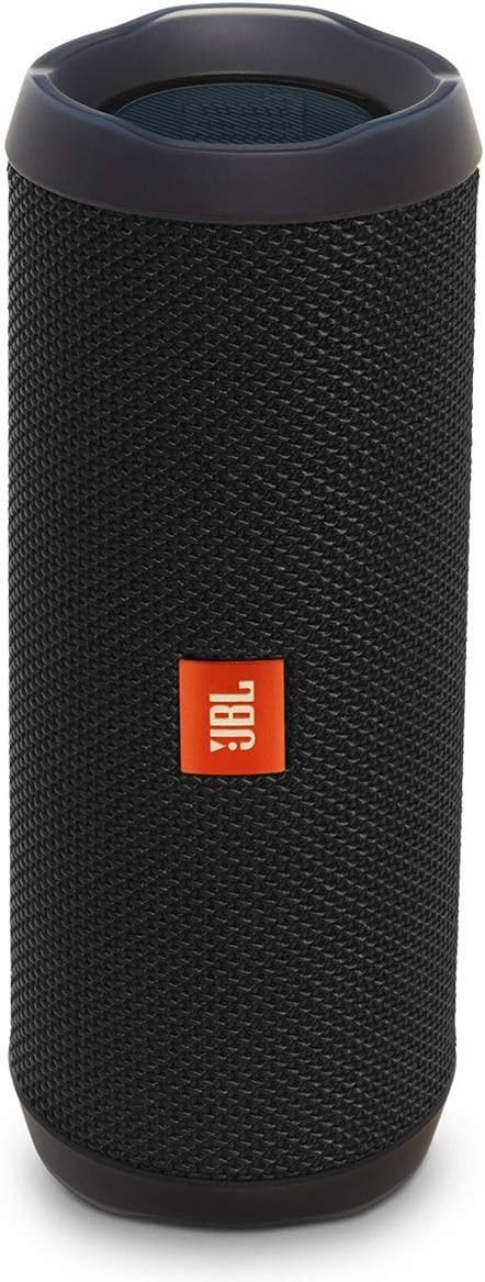 JBL Flip 4 Black Waterproof Portable Bluetooth Speaker 12hr Battery Connect+