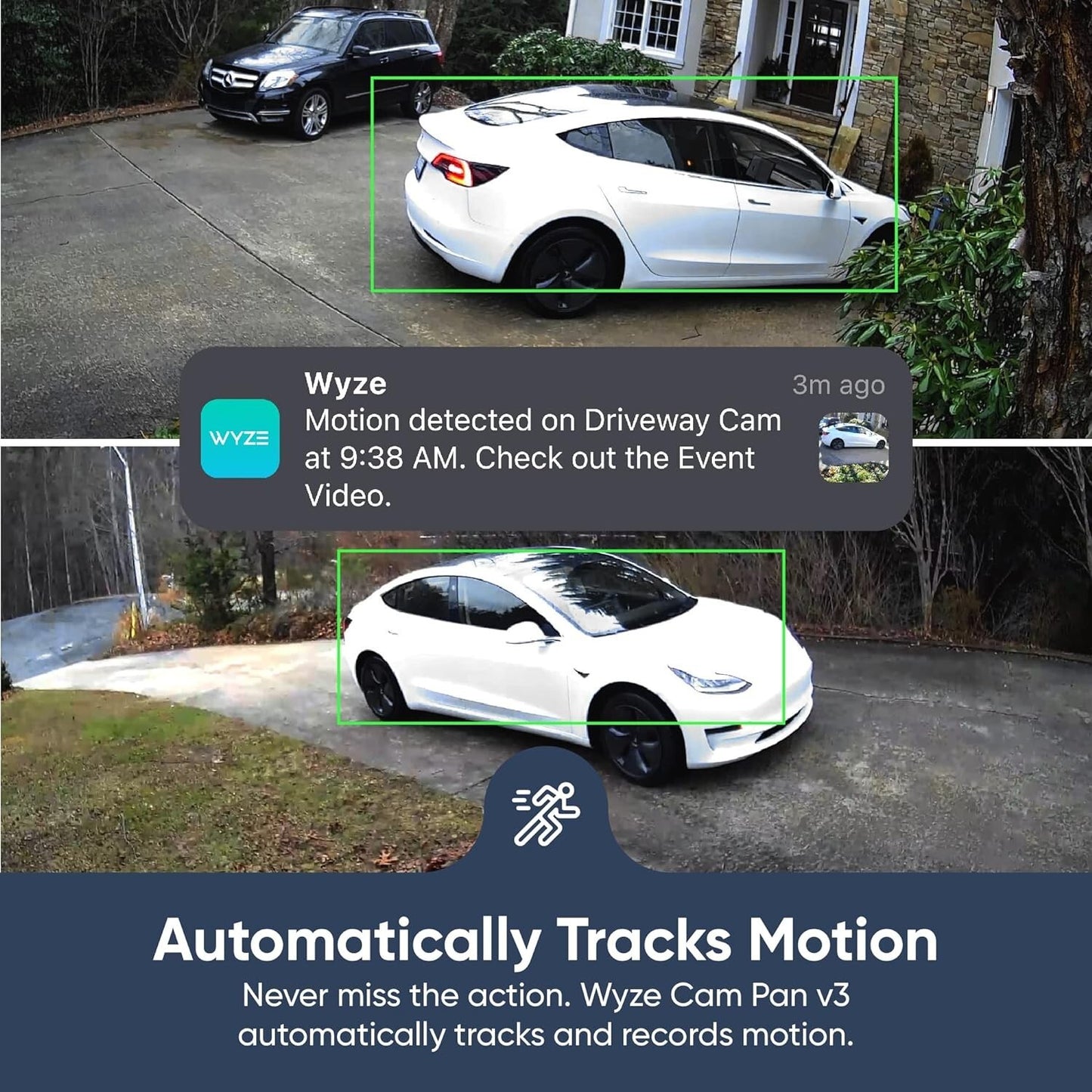 WYZE 1080P Cam Pan V3 IndoorOutdoor Ip65Rated PanTiltZoom WiFi Smart Home S