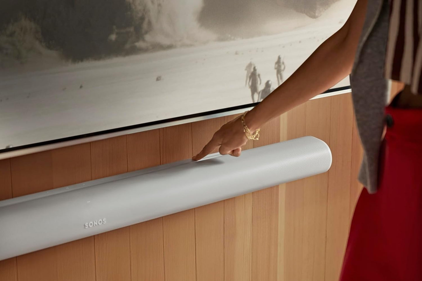 Sonos Arc Ultra White 9.1.4 Dolby Atmos Soundbar Voice Control TV