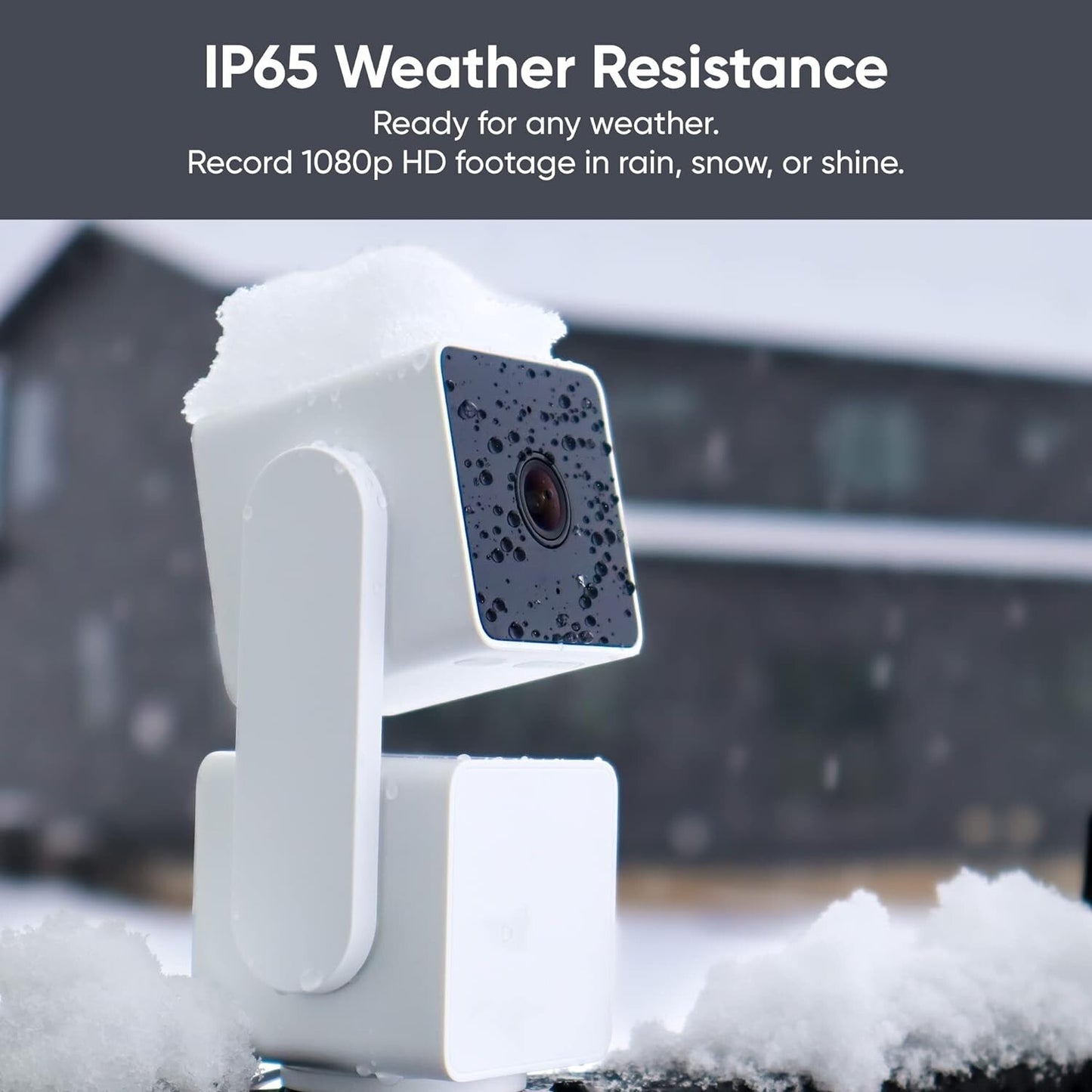 WYZE 1080P Cam Pan V3 IndoorOutdoor Ip65Rated PanTiltZoom WiFi Smart Home S