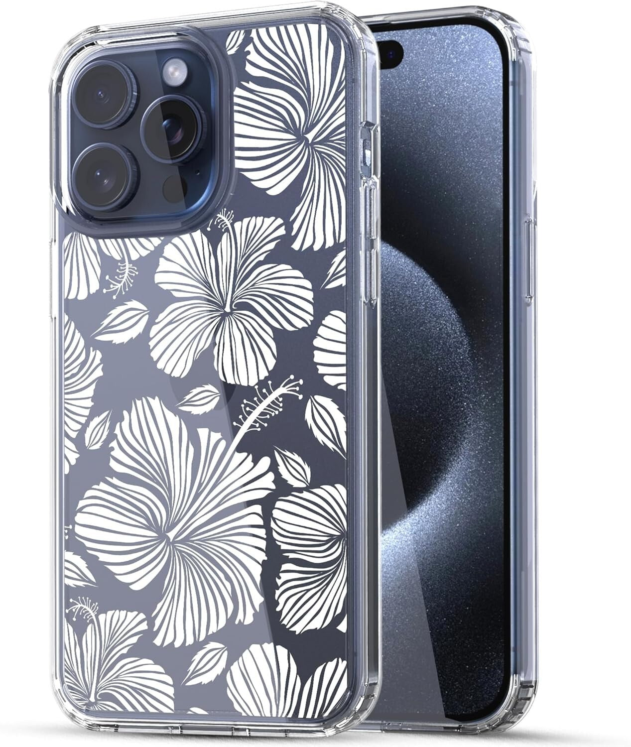TPU iPhone 15 Pro AntiScratch Shockproof Series Clear Hard PC Bumper 66