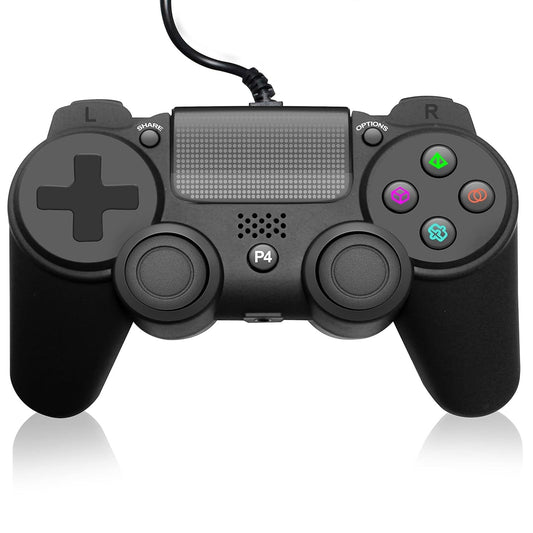 USB LED Gaming Controller Builtin Speaker Connectivity Lights Windows