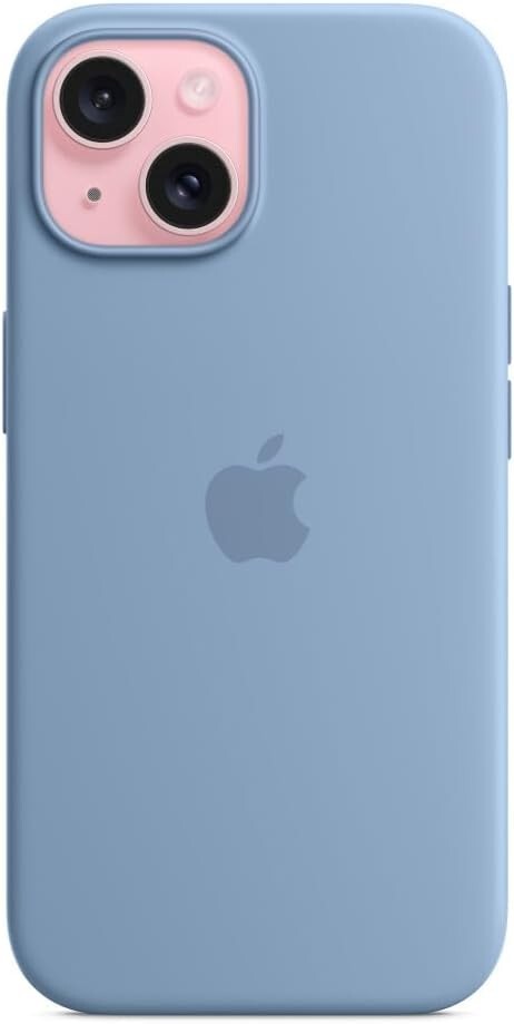 Apple iPhone 15 Silicone MagSafe Winter Blue