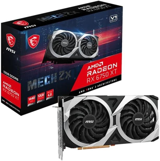 MSI 6750 Gaming Radeon RX XT bit Boost Clock 2600MHz Dual V1