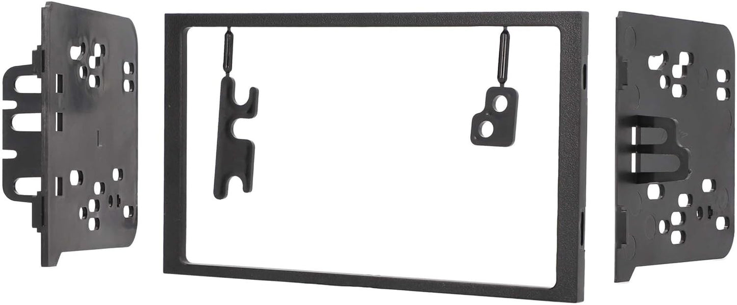 Metra 95-2001 Double DIN Dash Kit– Fits 1994–2012 GM Vehicles Black Mounting Kit