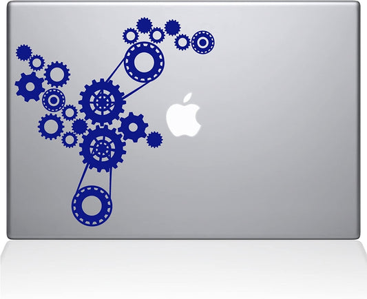 Decal Guru Steampunk Gears MacBook Decal Vinyl Sticker 15 MacBook Pro