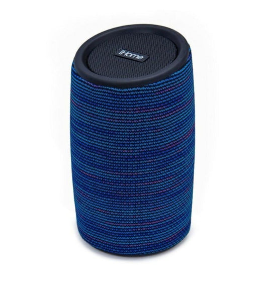 iHome Splashproof Bluetooth Fabric Speacker Color BluePurple
