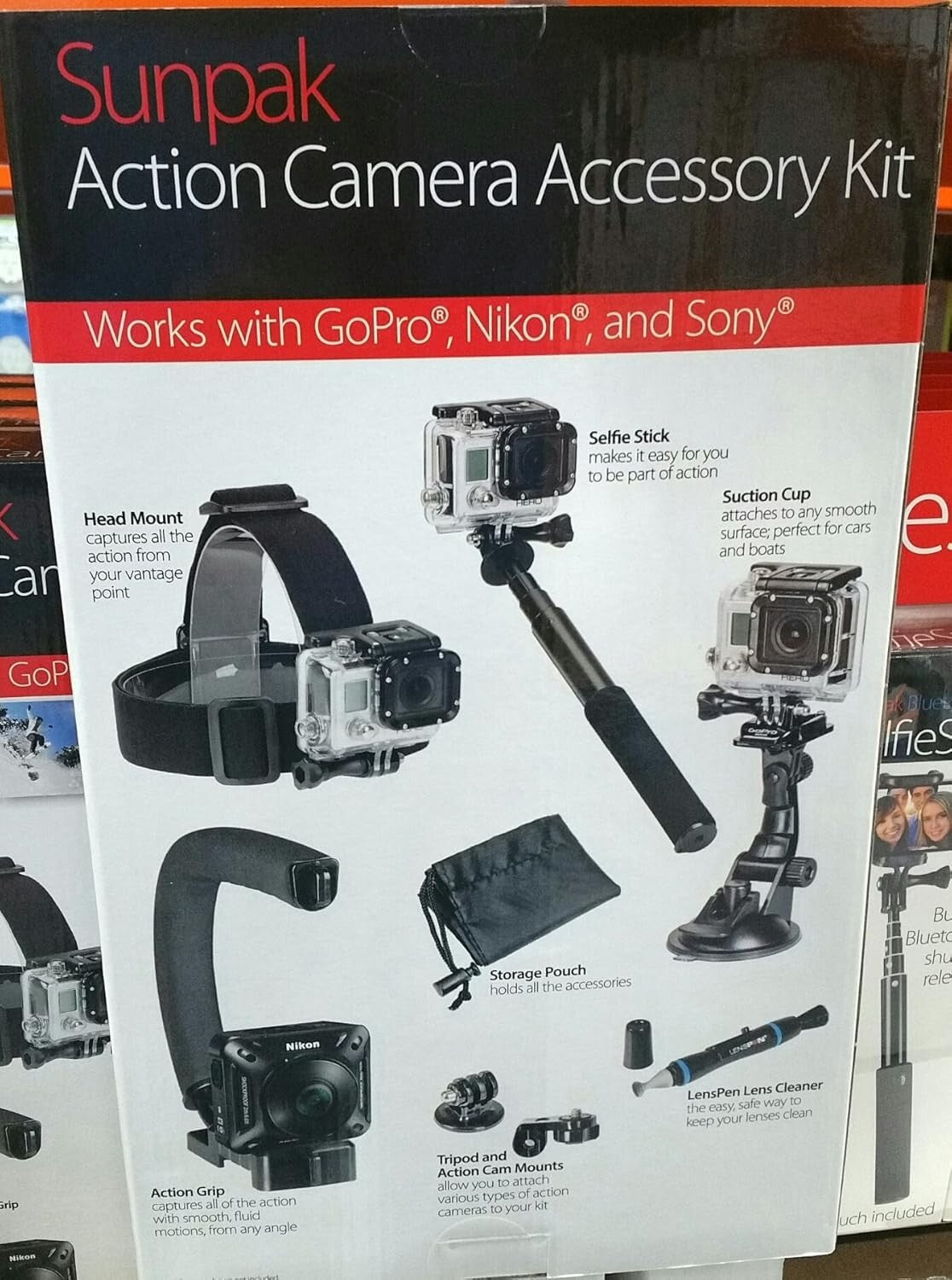 Sunpak Action Camera Accessory Kit