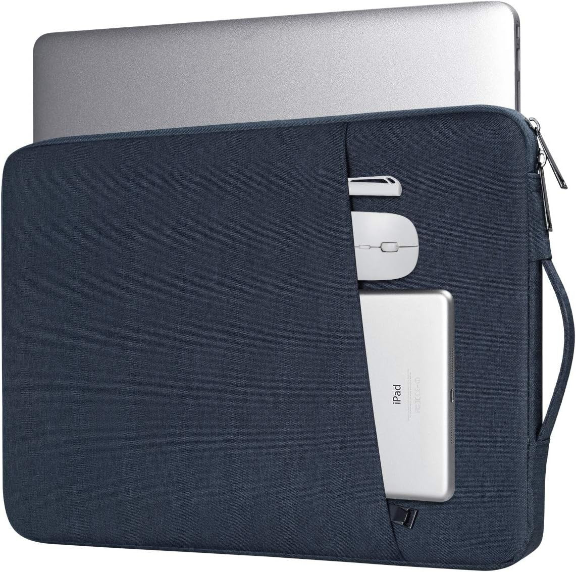 Blue Laptop Sleeve 15.6" Fits HP Pavilion, Dell Inspiron, Lenovo Chromebook Case