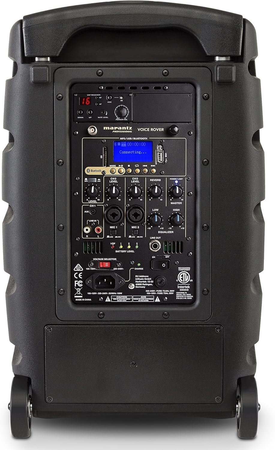 Marantz Professional Voice Rover | 10" Portable AC/Battery-Powered PA System