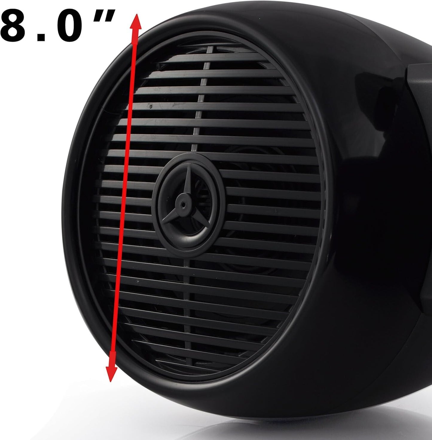 PLMRWB852LEB BLACK Pyle Waterproof Wakeboard Tower Speakers 65Dual Subwoofer