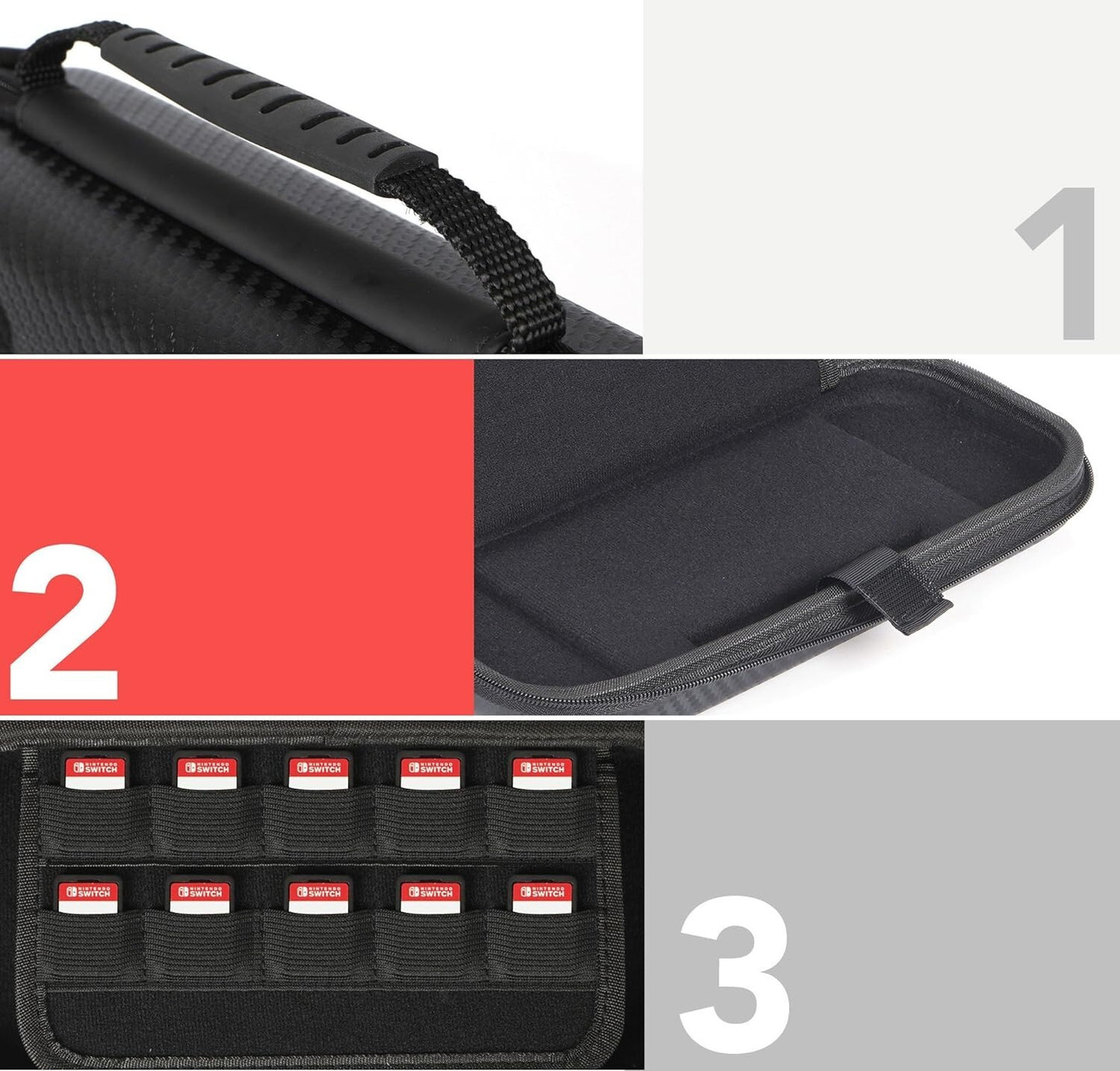 Basic Carrying Nintendo Switch Accessories Black