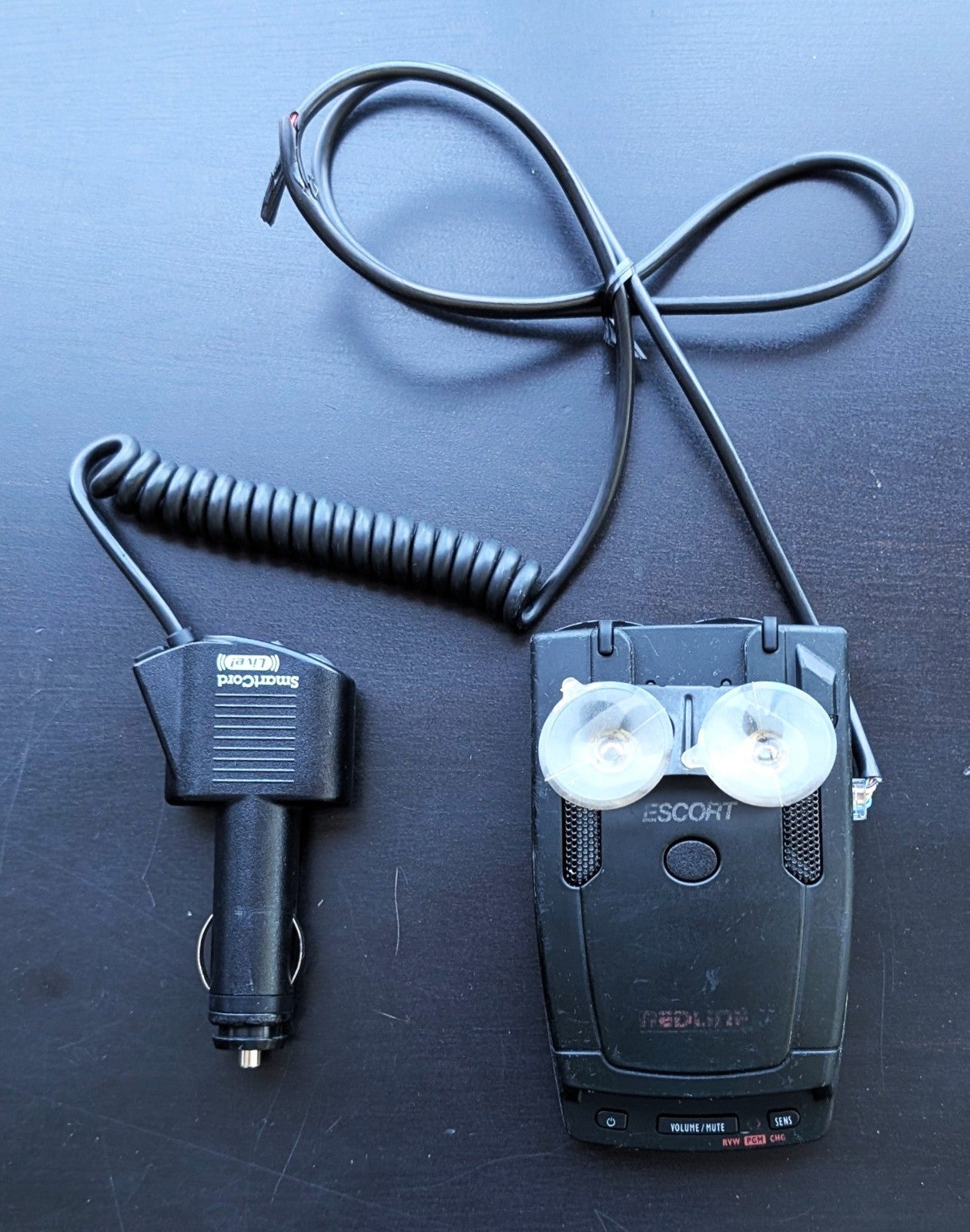Escort Redline Radar Detector – Includes Smart Power Cord & Mount – Tested