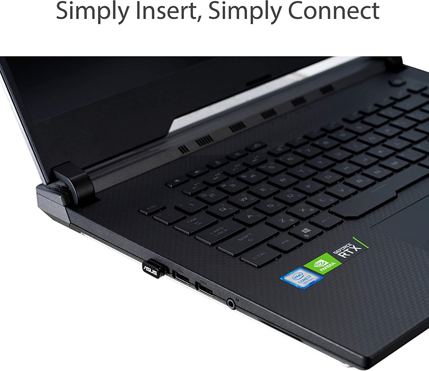 ASUS USB-BT500 Bluetooth 50 Adapter Ultra Small Design Backward Compa