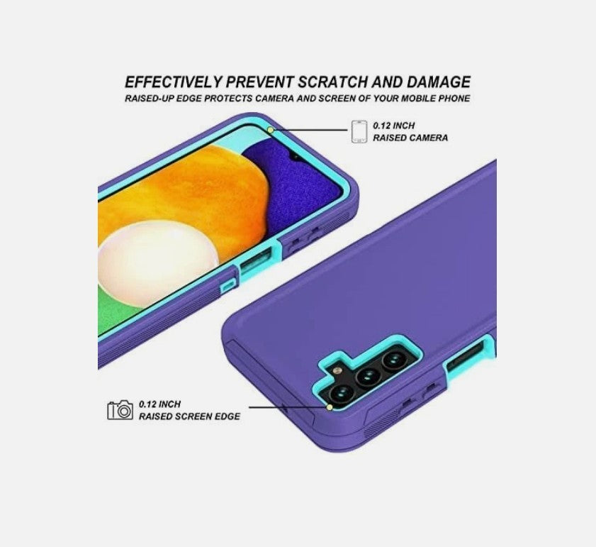 ONOLA Galaxy A13 5G Case – Shockproof 3-Layer + 2 Screen Protectors - OEM