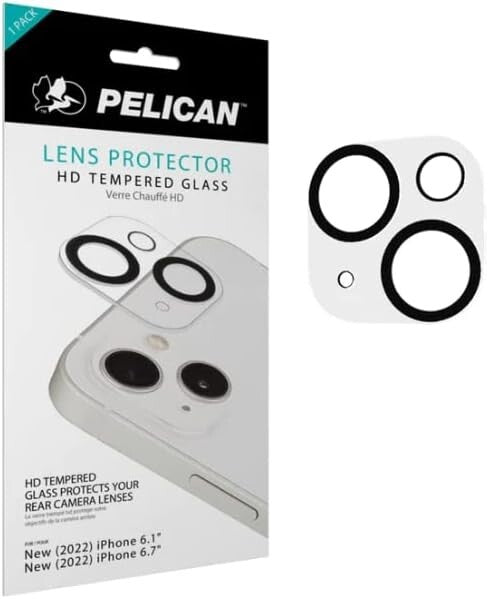Pelican Protection Pack Clear Magsafe Lens Screen Protector iPhone 13