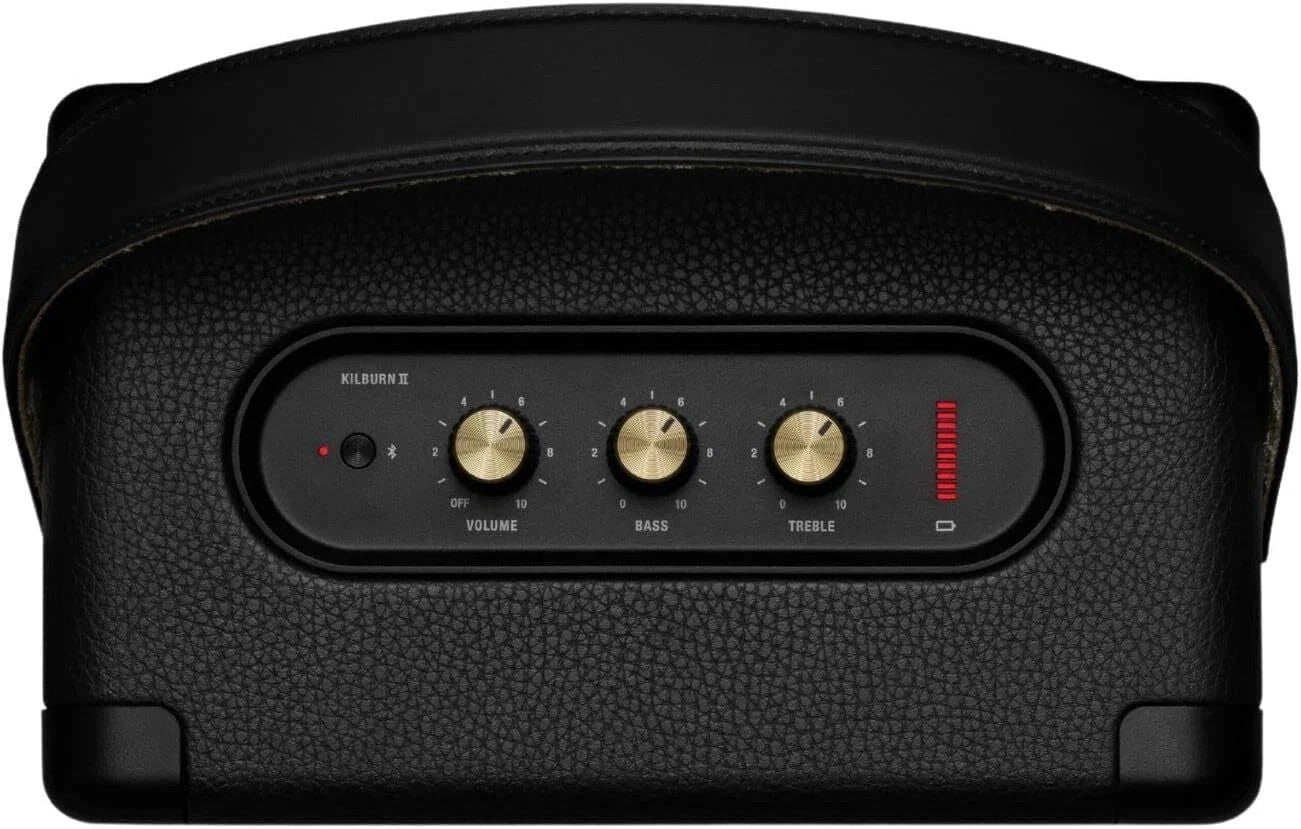 Marshall Kilburn II Bluetooth Portable Speaker - Black & Brass NEW