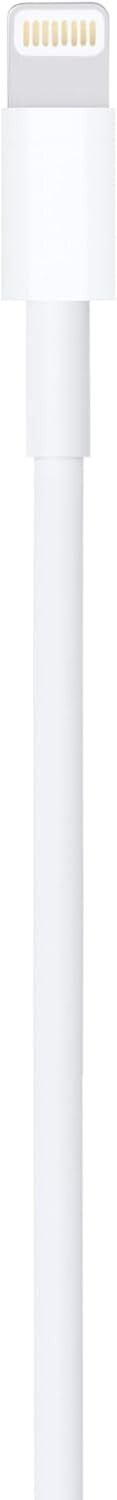 USB ME291AM Genuine Apple Lightning to Cable in White 05 m A Genuine