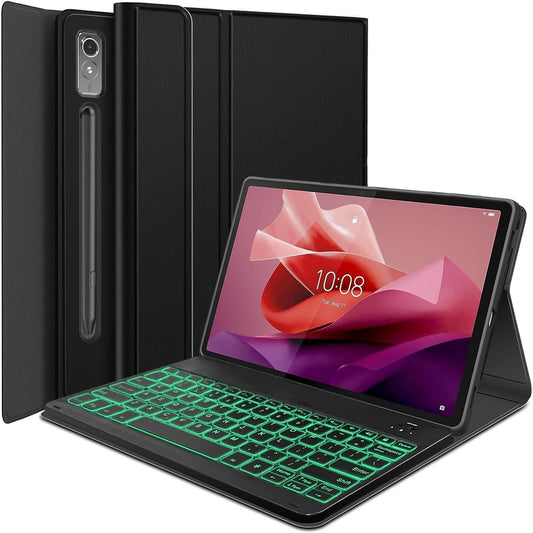 Backlit Keyboard Case for Lenovo Tab P12 12.7" 2023 – Detachable, Wireless