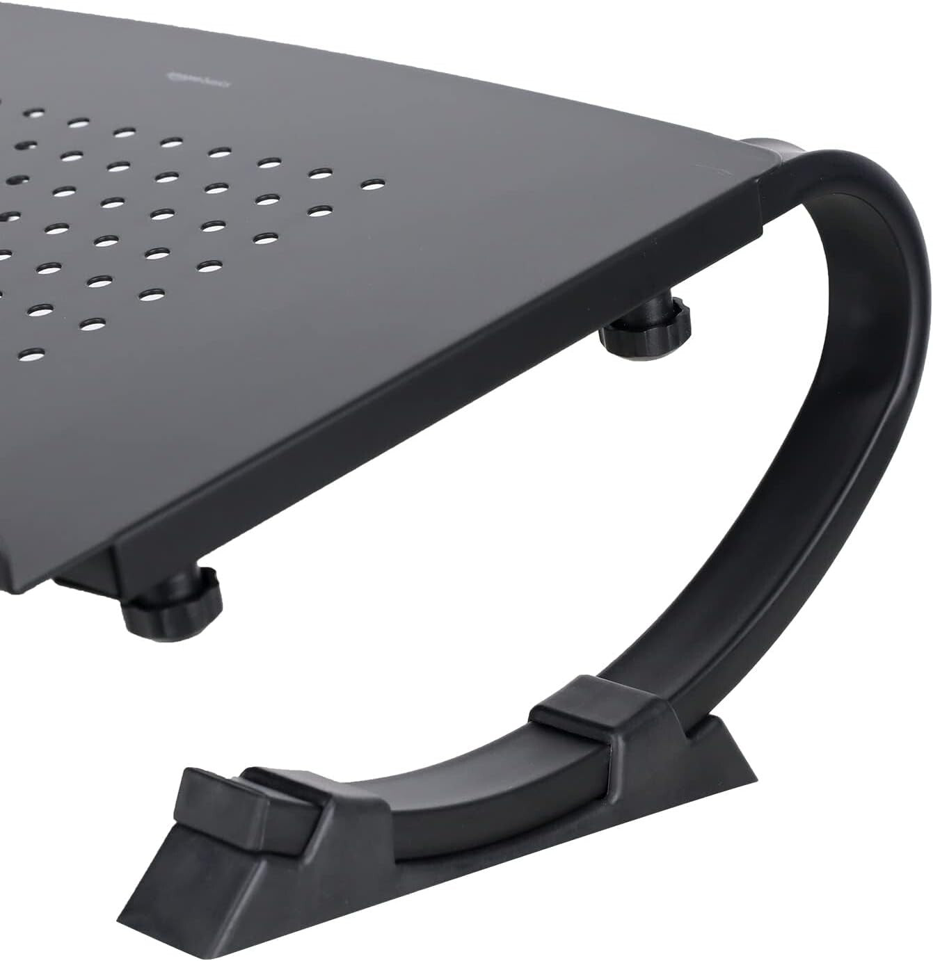 Amazon Basics Adjustable Laptop Stand Riser Monitors Laptops up to 22lb