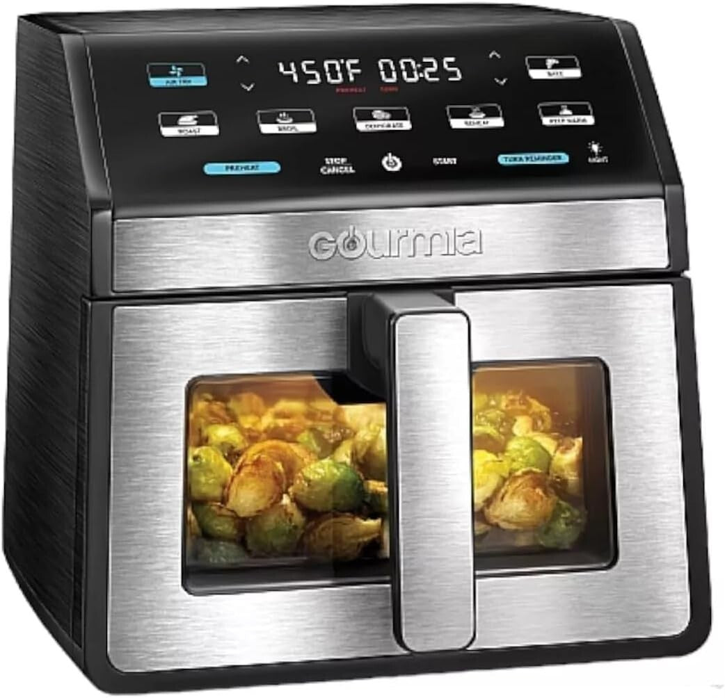 GOURMIA GAF858 Gourmia Digital Air Fryer 75 Liter Window Light Mod