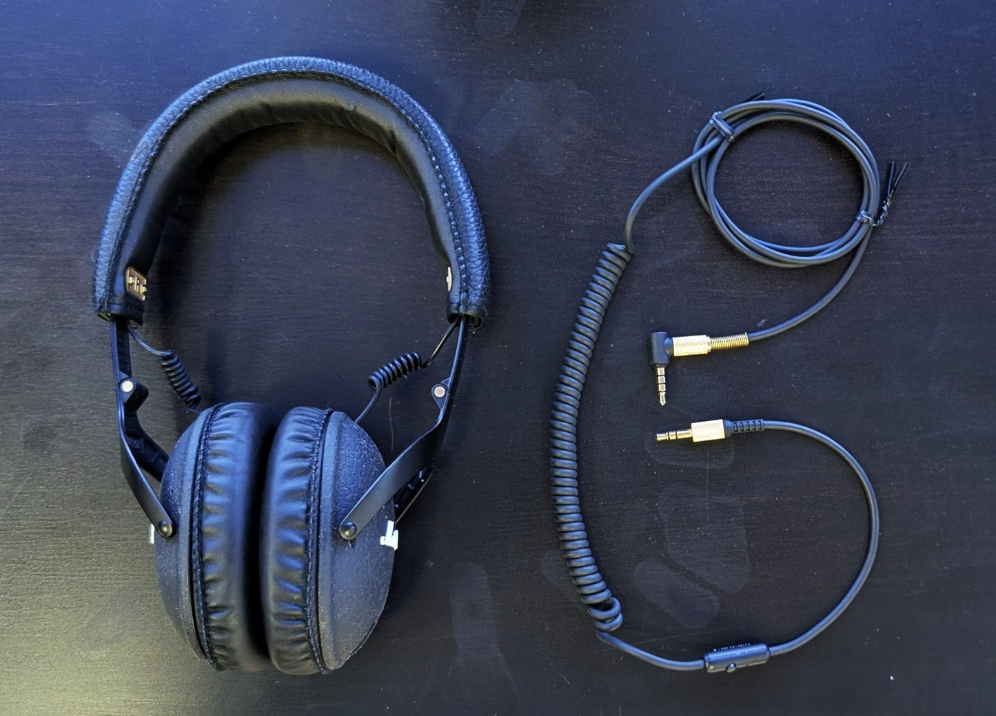 Marshall Monitor I Black Over-Ear Headphones – 1st Gen Studio Quality Sound